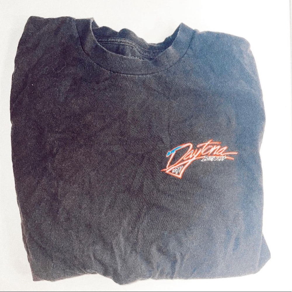 pacsun crew neck, OS, biker design